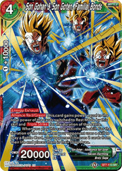 Son Gohan & Son Goten, Familial Bonds (V.1 - Super Rare)