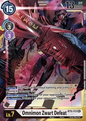 Omnimon Zwart Defeat (BT5-112) (V.2)