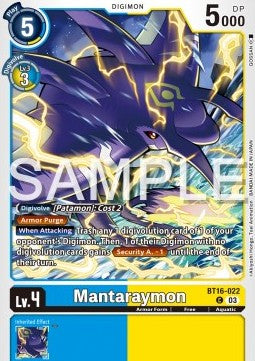 Mantaraymon (BT16-022)