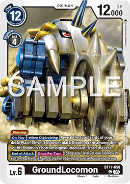 GroundLocomon (BT17-058)