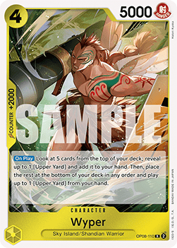Wyper (OP08-110) (V.1)