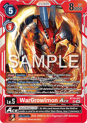 WarGrowlmon Ace (BT19-011) (V.1)