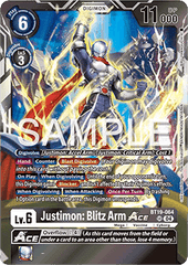Justimon: Blitz Arm Ace (BT19-064) (V.1)