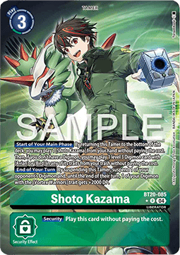 Shoto Kazama (BT20-085) (V.2)