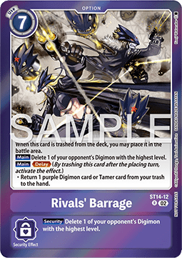 Rivals' Barrage (ST14-12)