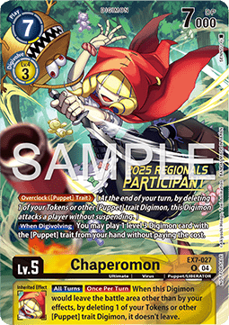 Chaperomon (EX7-027) (V.1)