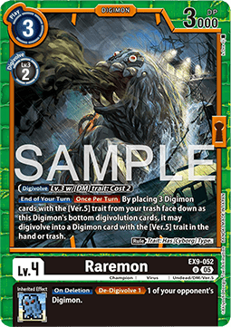 Raremon (EX9-052) (V.1)