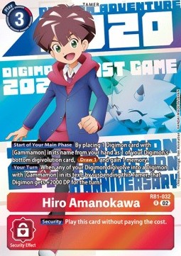 Hiro Amanokawa (RB1-032)