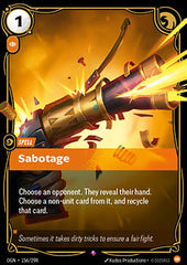 Sabotage