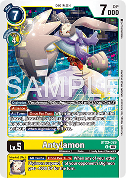 Antylamon (BT23-029)