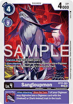 Sangloupmon (BT23-063)