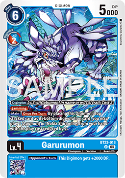 Garurumon (BT23-018)