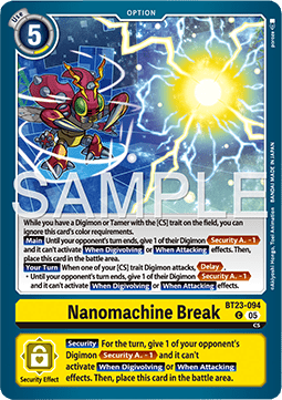 Nanomachine Break (BT23-094)