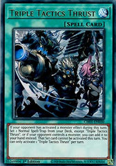 Triple Tactics Thrust (V.1 - Ultra Rare)