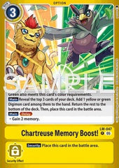 Chartreuse Memory Boost! (LM-047)