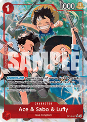 Ace & Sabo & Luffy (OP13-007) (V.2)