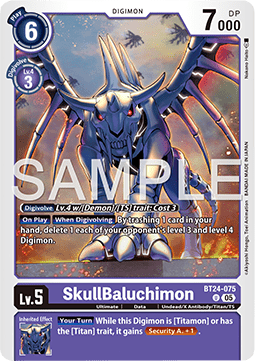 SkullBaluchimon (BT24-075)