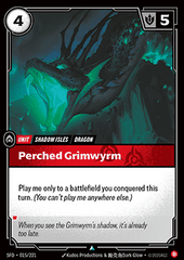 Perched Grimwyrm