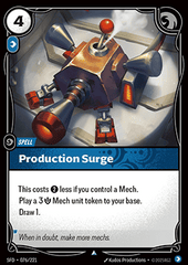 Production Surge