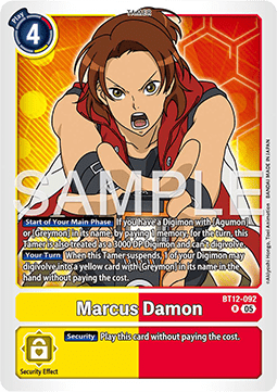 Marcus Damon (BT12-092) (V.1)