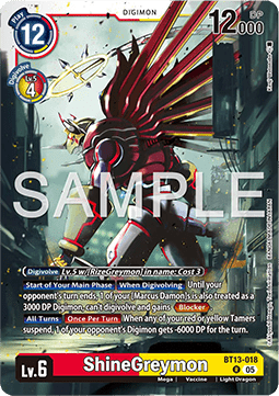 ShineGreymon (BT13-018)