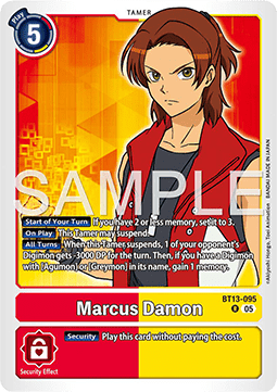 Marcus Damon (BT13-095) (V.1)
