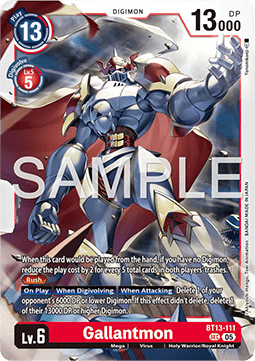 Gallantmon (BT13-111) (V.1)