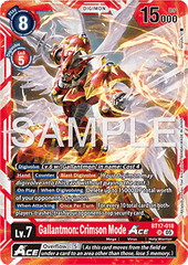 Gallantmon: Crimson Mode Ace (BT17-018) (V.1)