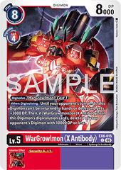 WarGrowlmon (X Antibody) (EX8-015)