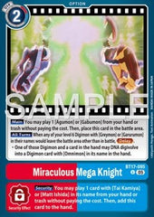 Miraculous Mega Knight (BT17-095) (V.1)
