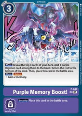 Purple Memory Boost! (P-040)