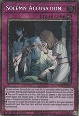 Solemn Accusation (V.2 - Starlight Rare)