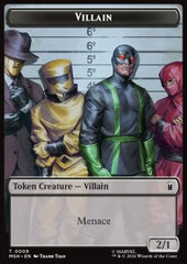 Villain Token (B 2/1) // Treasure Token