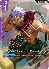 With Iron and Blood (ST05-013) (V.2 - Common +)