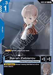 Sarah Zabiarov (GD03-087)
