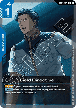 Field Directive (GD03-103)