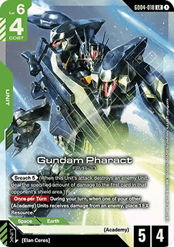 Gundam Pharact (GD04-018) (V.1 - Legendary Rare)
