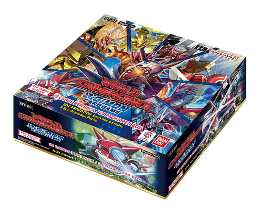 Digimon Card Game - World Convergence (BT21) - Booster Box (24 Packs)