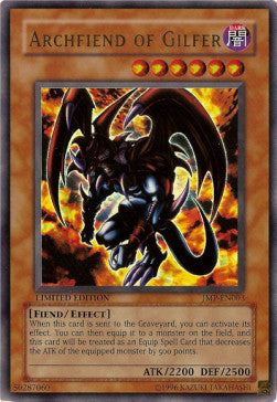 Archfiend of Gilfer - Shonen Jump Magazine (Ultra Rare) [JUMP-003]