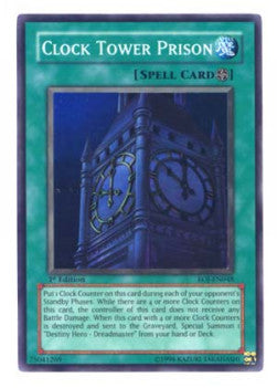 Clock Tower Prison (V.1 - Super Rare) - Enemy of Justice (Super Rare) [EOJ-048]