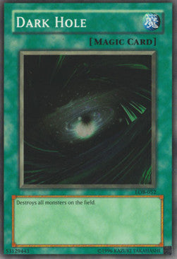 Dark Hole (V.2 - Super Rare) - Legend of Blue Eyes White Dragon (Super Rare) [LOB-052]