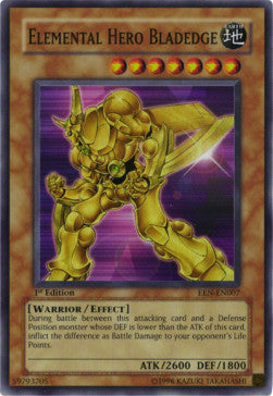 Elemental HERO Bladedge (V.1 - Super Rare) - Elemental Energy (Super Rare) [EEN-007]