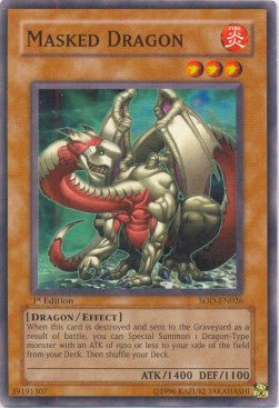 Masked Dragon - Soul of the Duelist (Common) [SOD-026]
