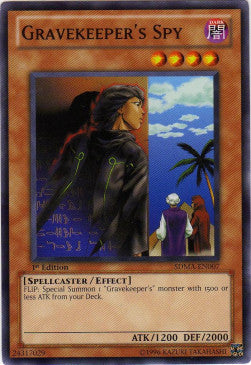 Gravekeeper's Spy - Structure Deck: Marik (Common) [SDMA-007]