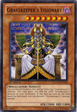 Gravekeeper's Visionary - Structure Deck: Marik (Common) [SDMA-018]