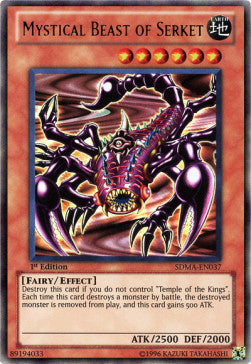 Mystical Beast of Serket - Structure Deck: Marik (Ultra Rare) [SDMA-037]