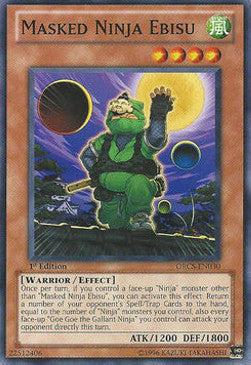 Masked Ninja Ebisu - Order of Chaos (Common) [ORCS-030]