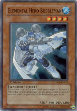 Elemental HERO Bubbleman - Starter Deck: Jaden Yuki (Super Rare) [YSDJ-017]