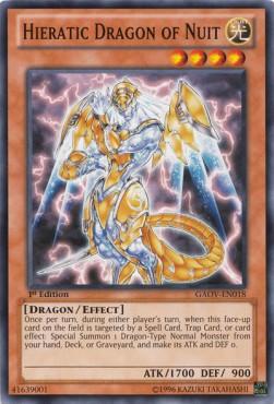 Hieratic Dragon of Nuit - Galactic Overlord (Common) [GAOV-018]
