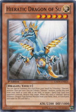 Hieratic Dragon of Su - Galactic Overlord (Common) [GAOV-023]